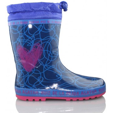 AGATHA RUIZ DE LA PRADA BOTA AGUA K  AZUL