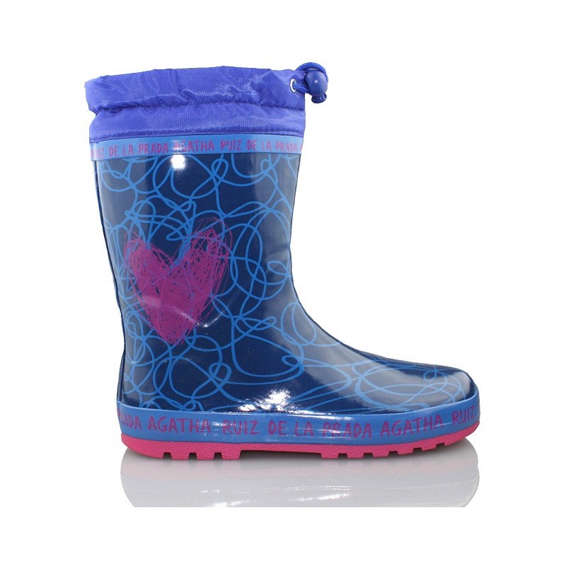 AGATHA RUIZ DE LA PRADA BOTA AGUA K  AZUL