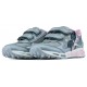 ZAPATILLAS LUCES GEOX JR SHUTTLE GIRL  GREY_PINK