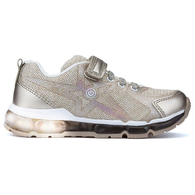 ZAPATILLAS GEOX LUCES J ANDROID GB PLATINUM