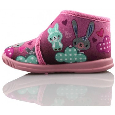 VULLADI ZAPATO BEBE DOMESTICO  ROSA