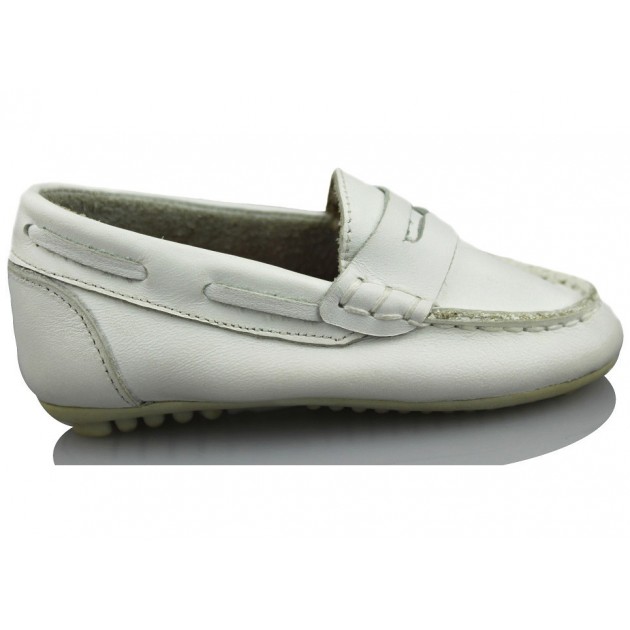 ELFOS MOCASIN BEBE  BLANCO