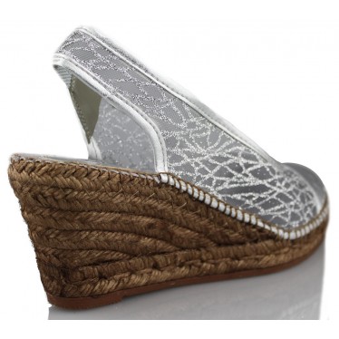 AEDO ZAPATO ESPARTO  GRIS