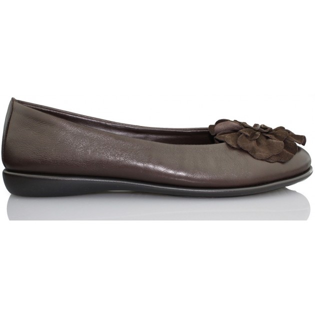 FLEXX BAILARINA COMODA DE MUJER  MARRON