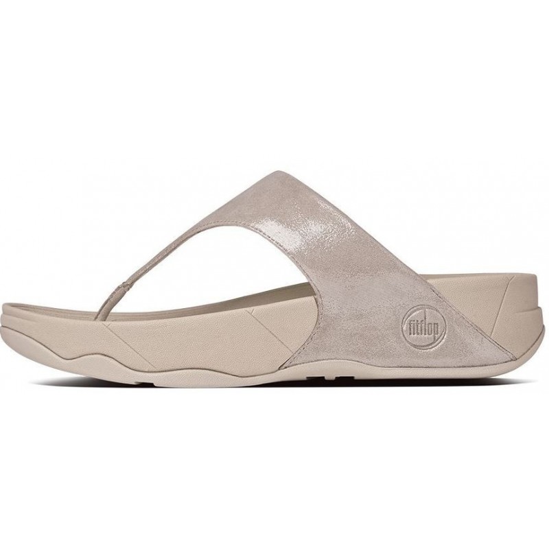 FITFLOP LULU SHIMMER SUEDE  ROSA