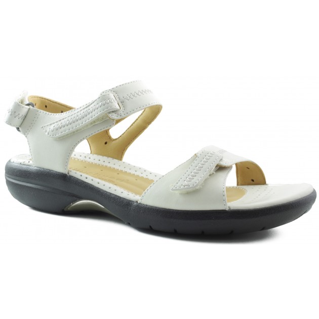CLARKS UN GALLEON COTTON SANDALIA MUJER COMODA BLANCO