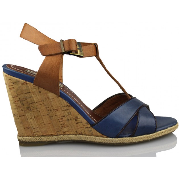 MARTINELLI SANDALIA COMODA MUJER AZUL