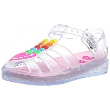 AGATHA RUIZ DE LA PRADA AGUA SANDALIA  TRANSPARENTE