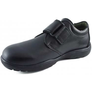 GORILA ZAPATOS PARA NIÑOS COLEGIAL RESISTENTE  NEGRO