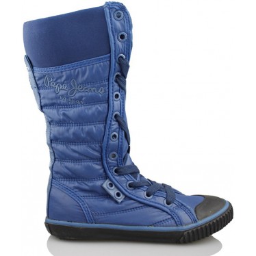 PEPE JEANS GIRL LACE HI BOOT  AZUL