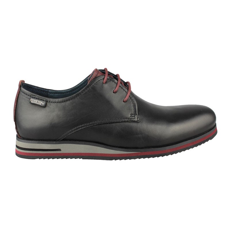PIKOLINOS LEON SCARPE CASUAL UOMO LEATHER 4106  NEGRO