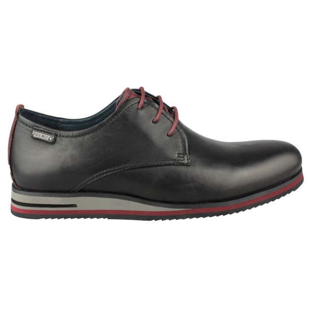 PIKOLINOS LEON SCARPE CASUAL UOMO LEATHER 4106 NEGRO