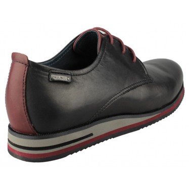 PIKOLINOS LEON SCARPE CASUAL UOMO LEATHER 4106  NEGRO