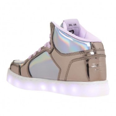 SNEAKERS SKECHERS GRIGIE E VIOLA  GRIS