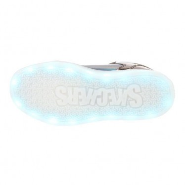 SNEAKERS SKECHERS GRIGIE E VIOLA  GRIS