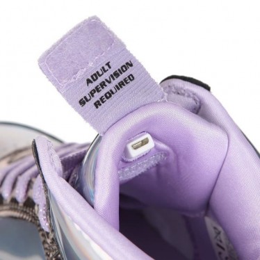 SNEAKERS SKECHERS GRIGIE E VIOLA  GRIS