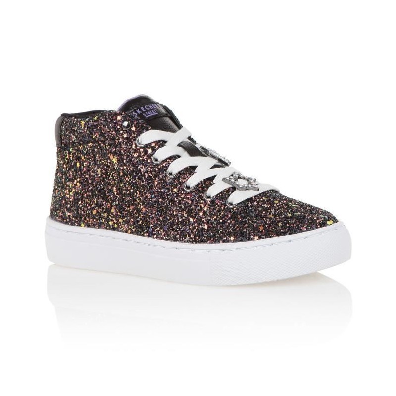 SNEAKERS SKECHERS BIANCHE E NERE  NEGRO