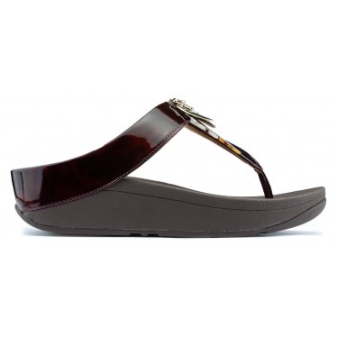 Sandali FITFLOP CONGA DRAGONFLY CHOCOLATE