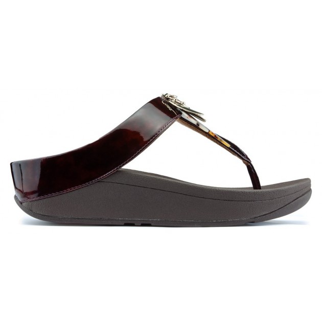 Sandali FITFLOP CONGA DRAGONFLY CHOCOLATE Sandali FITFLOP CONGA DRAGONFLY CHOCOLATE