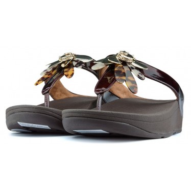 Sandali FITFLOP CONGA DRAGONFLY CHOCOLATE