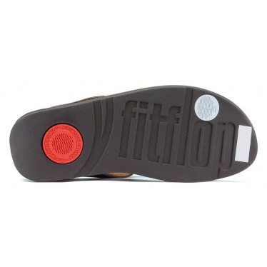 Sandali FITFLOP CONGA DRAGONFLY CHOCOLATE