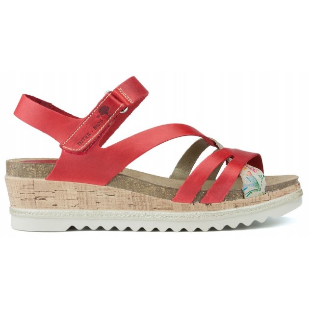Sandali Interbios Flower 6545 ROJO Sandali Interbios Flower 6545 ROJO