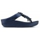 SANDALIAS FITFLOP RUMBA TOETHONG K26 NAVY