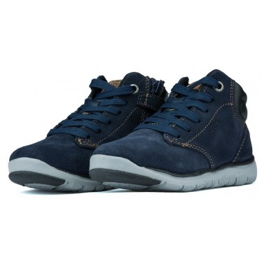 JR XUNDAY Boy GEOX Stivaletti NAVY_BLACK