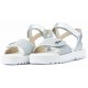 SANDALI GEOX CORALIE W J826EG SILVER