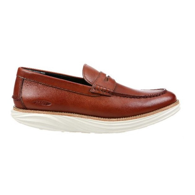 MBT BOSTON M Mocassini LOAFER DK_BROWN