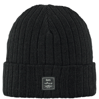 BARTS PARKER BEANIE Cap BLACK