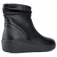 FITFLOP SKATEBOOTIE STIVALI IN PELLE BLACK