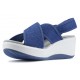 Sandali CLARKS STEP COVE BLUE