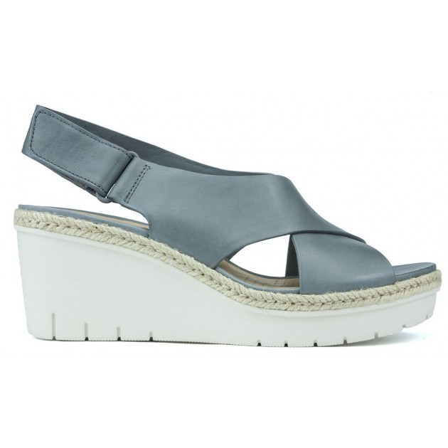 CLARKS PALM GLOW SANDALO GREY CLARKS PALM GLOW SANDALO GREY