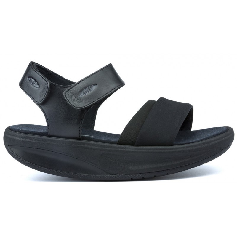 SANDALI MBT HONNA W BLACK NAPPA