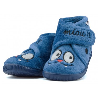 SCARPE DA CASA VULLADI ALASKA MIAU AZUL