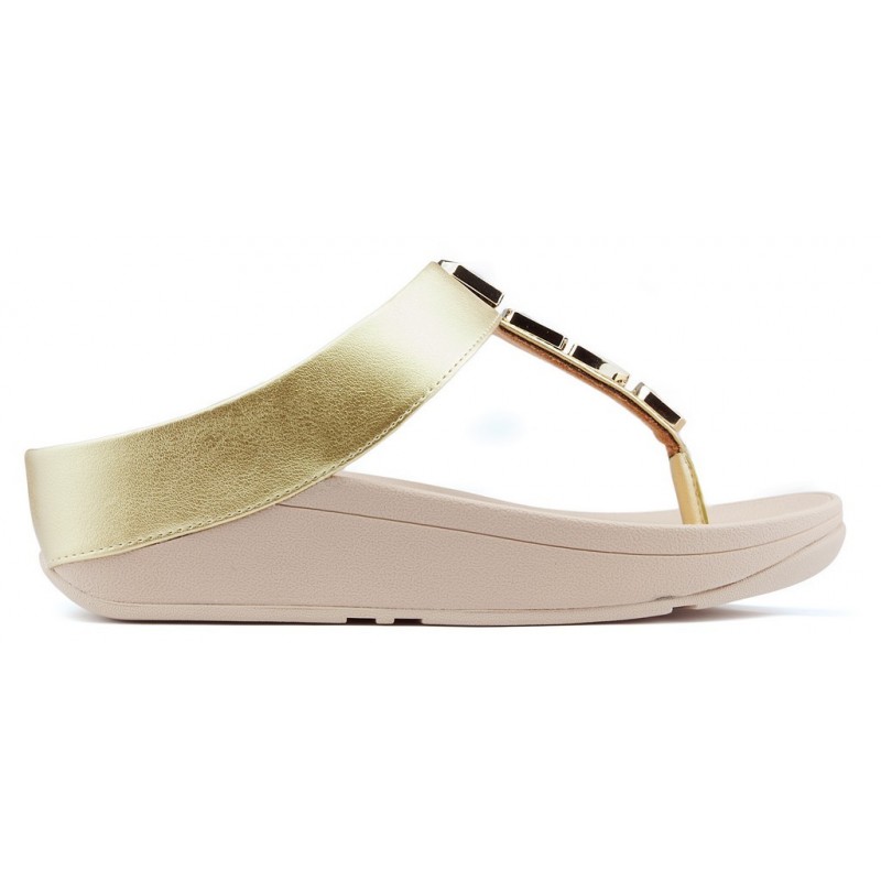 Sandali FITFLOP FINO SHELLSTONE GOLD