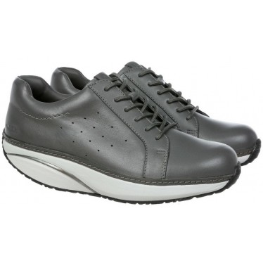Scarpe da donna MBT NAFASI 2 STRINGATE GRIGIO SCURO GREY
