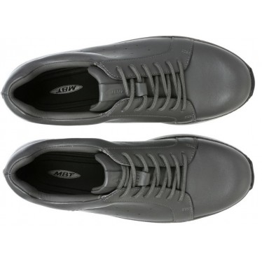 Scarpe da donna MBT NAFASI 2 STRINGATE GRIGIO SCURO GREY