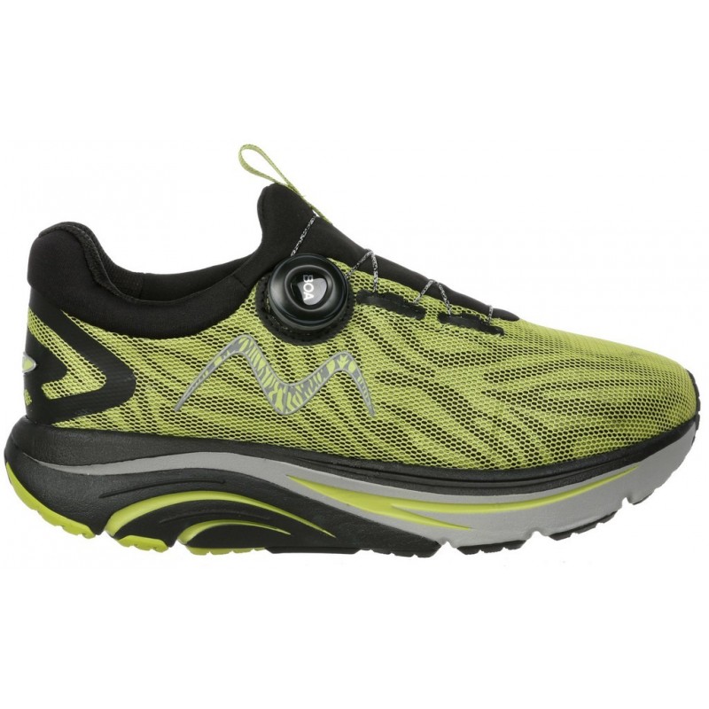 SCARPE SPORTIVE UOMO MBT GT 2 BOA RUNNING M BLACK_GREEN