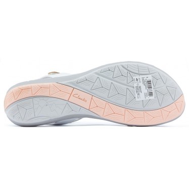 Sandali CLARKS TEALITE NON STRUTTURATO WHITE
