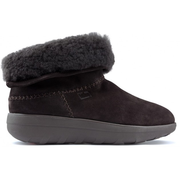 Stivali FITFLOP MUKLUK SHORTY 2 CHOCOLATE Stivali FITFLOP MUKLUK SHORTY 2 CHOCOLATE