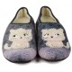 CASA PISTOLA VULLADI DONNA CHIUSA KITTENS GRIS