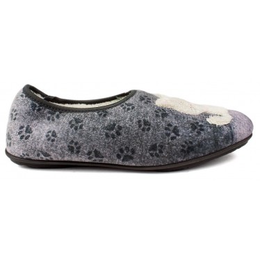 CASA PISTOLA VULLADI DONNA CHIUSA KITTENS GRIS