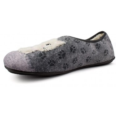 CASA PISTOLA VULLADI DONNA CHIUSA KITTENS GRIS