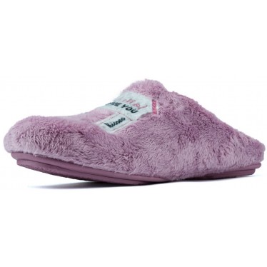 Pantofole di casa VULLADI MONTBLANC TRUCCO HELLO ROSA