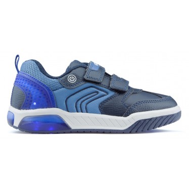 Complicado Teoría básica objetivo Scarpe per bambini GEOX INEK BD con luci. NAVY_ROYAL