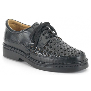 SCARPE CALZAMEDI CON VELCRO COMODO SENZA MANO H NEGRO