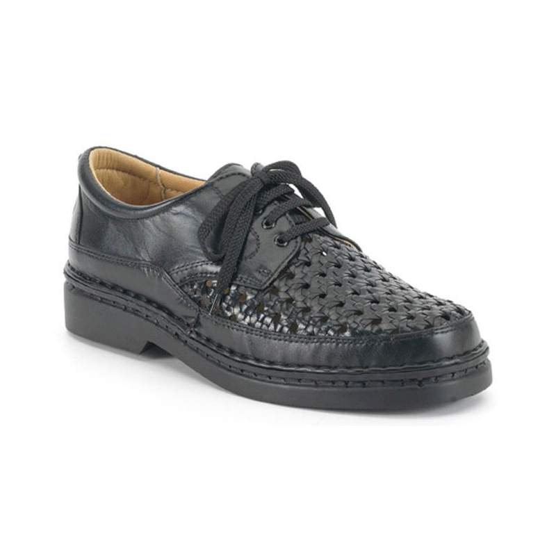 SCARPE CALZAMEDI CON VELCRO COMODO SENZA MANO H NEGRO