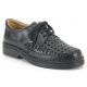SCARPE CALZAMEDI CON VELCRO COMODO SENZA MANO H NEGRO